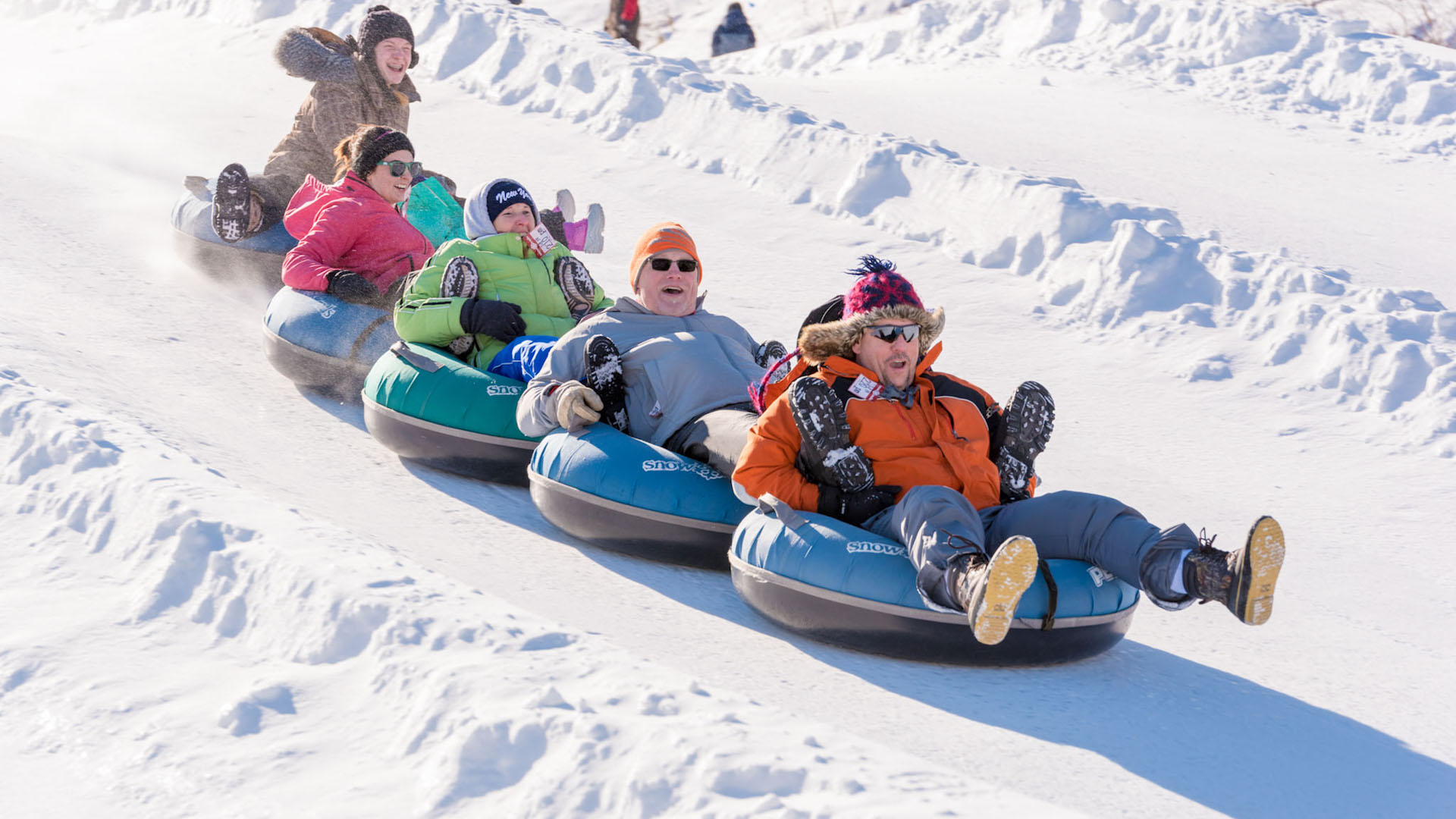 Snow tubing en Ohio