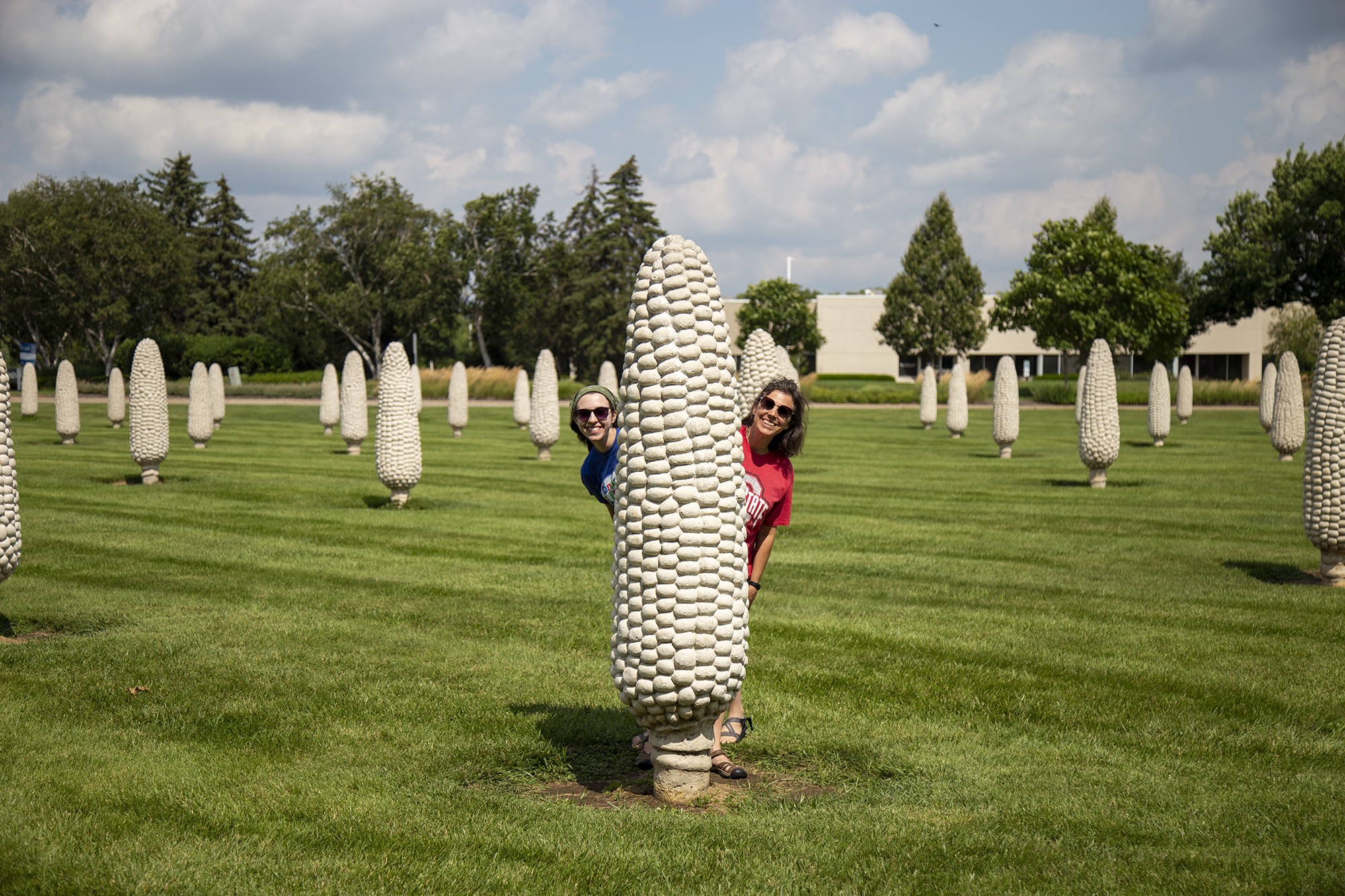 Escultura en Ohio, Field of Corn