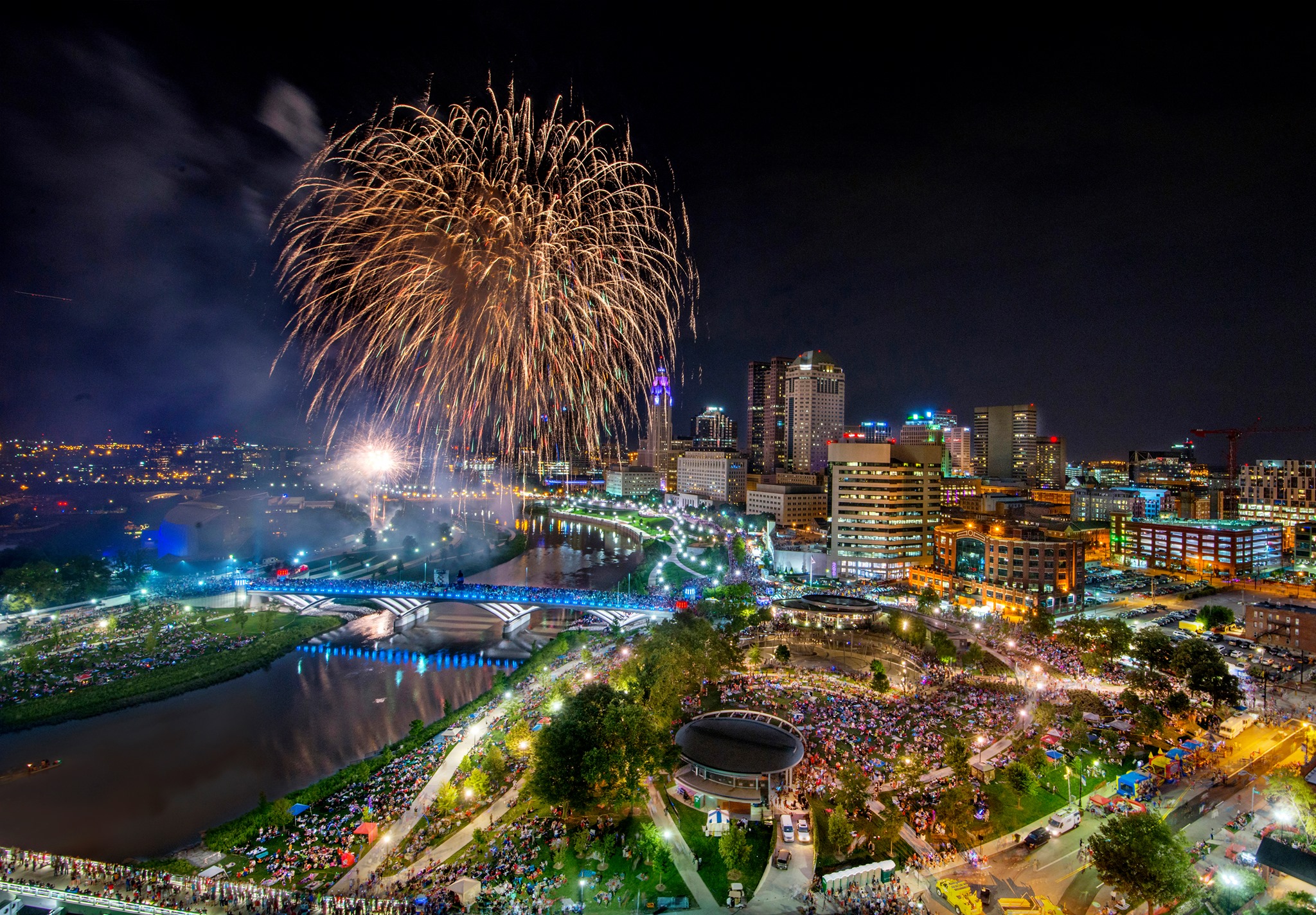 Dónde ver fuegos artificiales este 4 de julio en Ohio: Cincinnati, Dayton y Columbus