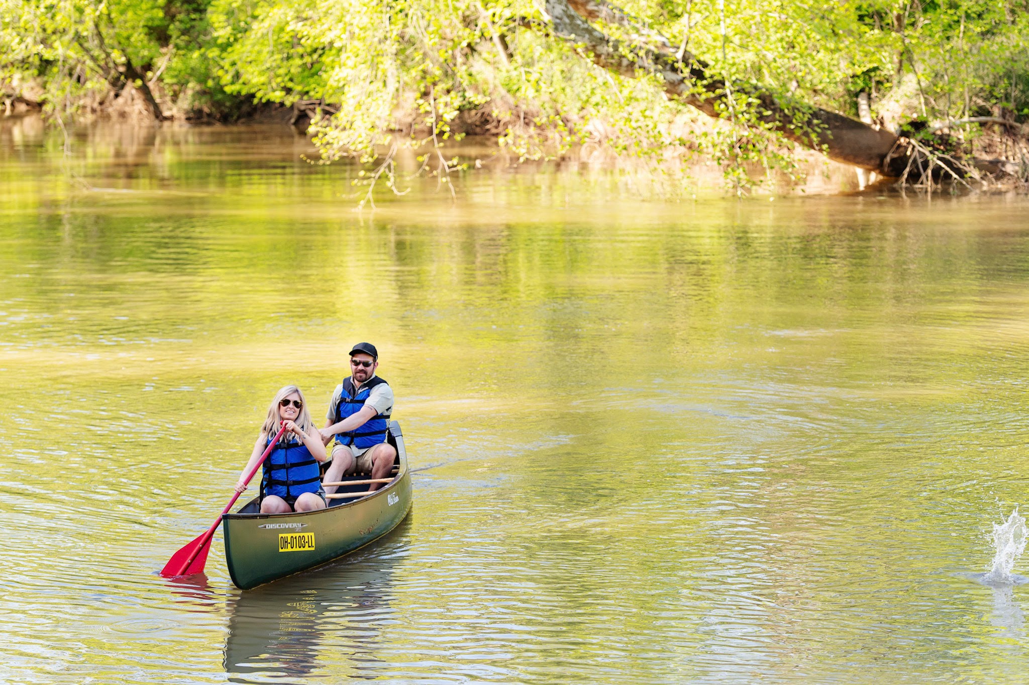 Lugres para hacer Kayak y Canotaje en Ohio