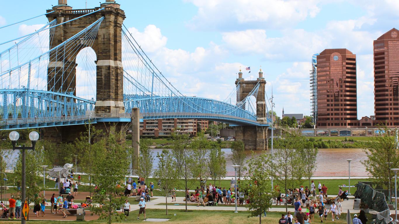Cincinnati, una de las Ciudades Más Felices de Estados Unidos